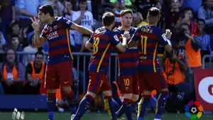 0-3. El Barça gana con triplete de Luis Suárez y logra el título liguero