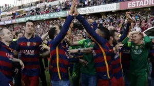 El equipo azulgrana celebrará este domingo el título con una rúa por las calles de Barcelona