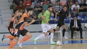 Tercer partido del play off entre Palma futsal y Aspil Vidal (2-1)