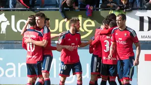 Resumen de los cinco goles del partido Osasuna - Numancia (3-2).