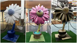 Estas son las piezas que participaron en el Concurso Decoprimavera de Itaroa