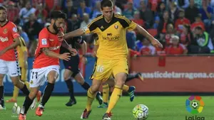 Manuel es baja para el partido del próximo domingo ante el Huesca por sanción