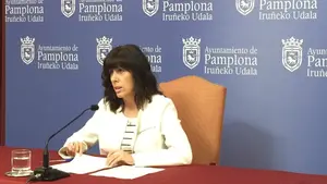 Maite Esporrin, del PSN, valora el primer a&ntilde;o de gesti&oacute;n del Ayuntamiento de Pamplona