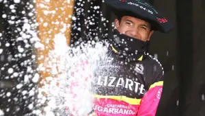 Carapaz (Lizarte): "Les he remachado a 500 metros de meta para imponerme”