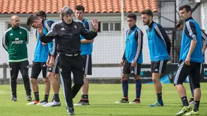 Declaraciones de Martín en Tajonar, antes de jugar en Oviedo