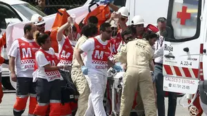 Fallece el piloto Luis Salom durante los entrenamientos del GP de Cataluña