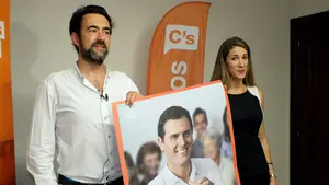 Ramón Romero de Ciudadanos Navarra inicia la campaña para las próximas elecciones del 26J