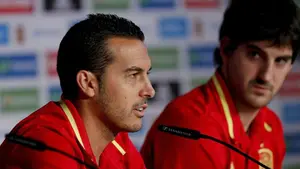 Pedro: "La noticia de De Gea no va a afectar la decisión de Del Bosque"