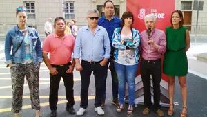 Los socialistas navarros proponen en Valtierra un plan de choque contra el desempleo