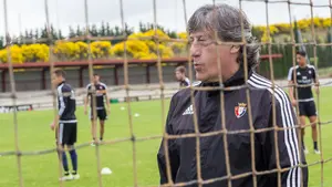 Declaraciones de Martín Monreal, antes de recibir al Girona