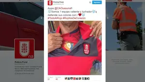 Así se muestra Navarra en su apoyo a Osasuna dentro de las redes sociales