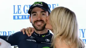 Ion Izagirre (Movistar), prodigioso en la CRI de Suiza