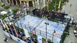 Éxito del Desafío ANA de pádel en el Monumento al Encierro