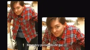 Diana logra su sueño y vuelve a andar