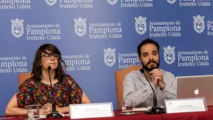 Beloki (Bildu) aprovecha la presentación del programa de San Fermín para presumir de lo mucho que trabaja ella