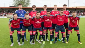 Partido de la Segunda división B Somozas - Osasuna B (0-2)