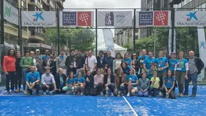 Zandio y Casado se imponen en las finales del II Torneo de Pádel ANA solidario con el autismo