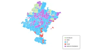 Localidad a localidad: conoce los resultados de las elecciones generales en Navarra