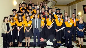 Los alumnos de la promoción 2013-2016 de Foro Europeo ha celebrado su graduación