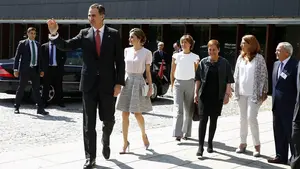 Los Reyes llegan a Navarra después del desprecio de Barkos de expulsarlos del premio Príncipe de Viana