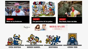 Kukuxumusu estrena nueva web, Sanfermin.com, a seis días del Chupinazo