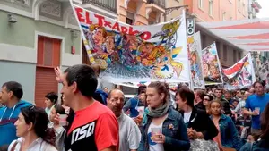 El D&iacute;a de las Pe&ntilde;as adelanta el ambiente sanferminero en Pamplona