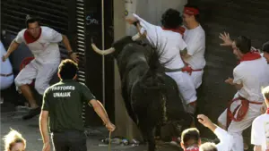 Cebada Gago: casi 6 minutos de drama por todo el recorrido del encierro