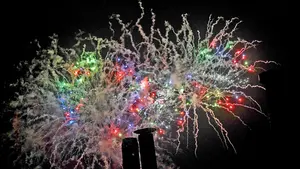 Los fuegos del domingo 10 de julio, de la pirotecnia Vulcano, ganan el concurso de San Fermín de este año