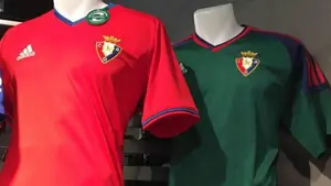 Osasuna presentará este lunes las nuevas equipaciones oficiales de la temporada