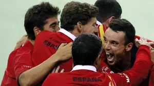España gana a Rumanía y se jugará volver al Grupo Mundial de la Copa Davis
