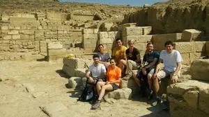 Estudiantes de la Universidad de Navarra realizan importantes hallazgos en Los Bañales de Uncastillo