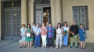 La denuncia de 13 sindicatos ante Uxue Barkos: le echan en cara su "falta de negociación"