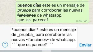 Novedades en WhatsApp: Descubre todos los trucos para cambiar la letra de tus mensajes
