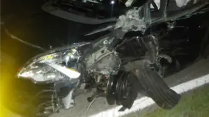 Imputada una pamplonesa por conducir cuadriplicando la tasa de alcohol y embestir a un cami&oacute;n en Valcarlos