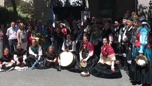 Pamplona sabe a Galicia en el día grande de Santiago de la mano del Lar Gallego
