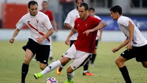Berenguer y Kodro marcan el 1-2 de Osasuna frente al Sevilla Atlético en el segundo partido de pretemporada