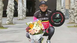 El ciclista ecuatoriano Richard Carapaz nueva promesa del Movistar Team