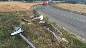 Un tafallés provoca un accidente en la Barranca al conducir dando bandazos y cuadruplica la tasa de alcoholemia
