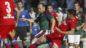 Osasuna no puede con el Numancia y vuelve a caer derrotado en el amistoso de Almazán
