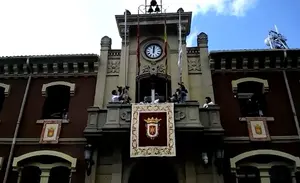 UPN critica la colocación de un mástil destinado a la ikurriña en el chupinazo de Estella