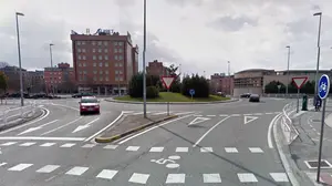 Herida una mujer de 75 años al ser atropellada en Pamplona