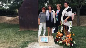 Ana Ollo elude responder a las críticas recibidas durante el homenaje a Casanova, asesinado por ETA