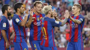 Leo Messi vuelve a la oficina a lo grande