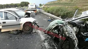 Muere un vecino de Mutilva en un choque frontal sobre un puente en Murillo de Leza, en La Rioja