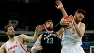 Rudy Fernández guía a España a los cuartos de final