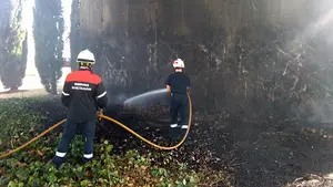 Una decena de incendios asola Navarra: los bomberos sorprenden a una persona iniciando una de las quemas