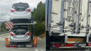 Sancionados en 120 minutos dos camioneros que quebrantan la ley en Navarra y conducen ebrios