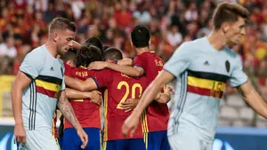 0-2. Lopetegui debuta con victoria ante Bélgica al frente de la selección