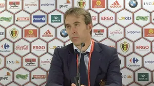 Lopetegui confirma que Morata solo sufrió un golpe y no está lesionado