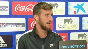 Declaraciones de Oier Sanjurjo antes de jugar en el Bernabéu